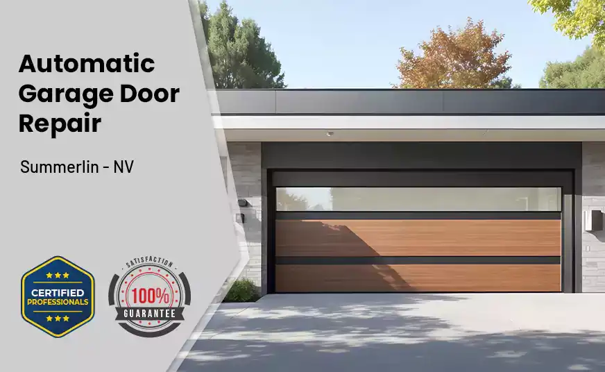Automatic Garage Door Repair Summerlin - NV 