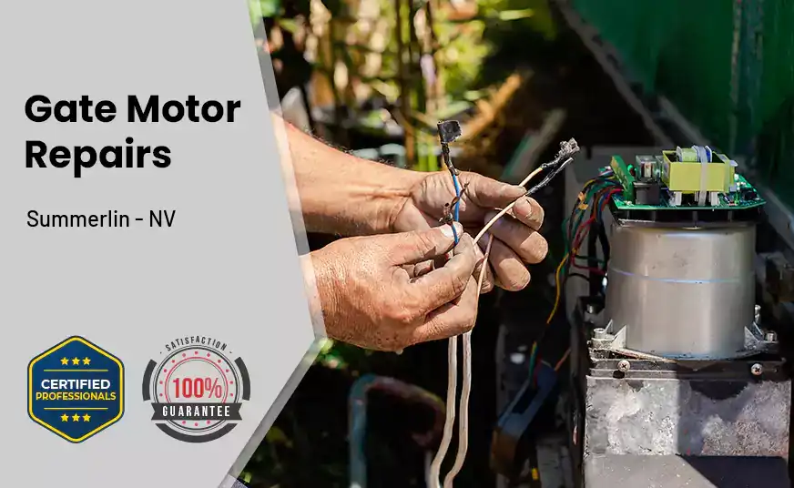 Gate Motor Repairs Summerlin - NV 