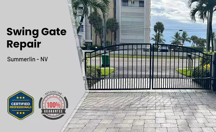 Swing Gate Repair Summerlin - NV 